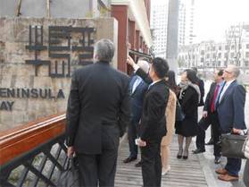 Chairman IsleofMan、British Senata Visit Shanghai YEESO