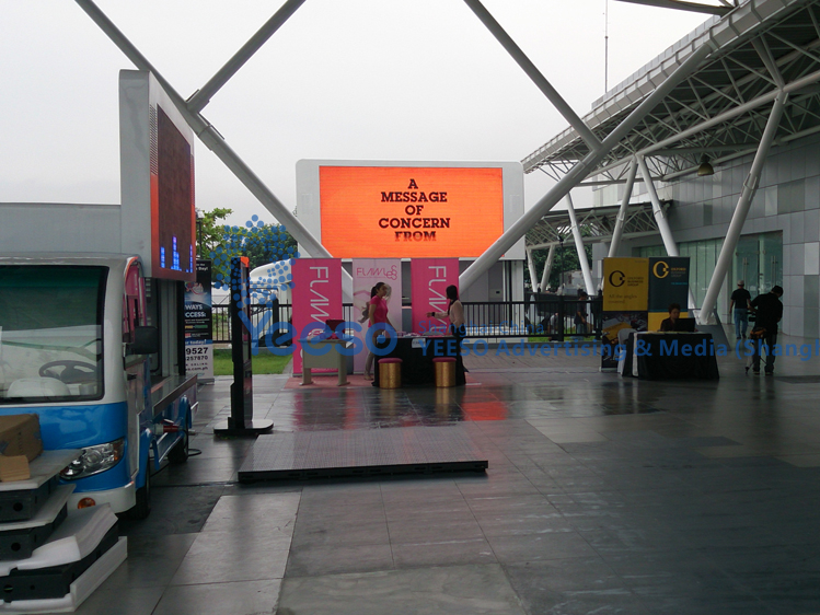 2013 Asia Digital Media Forum-Mobile LED truck and Mobile LED Car