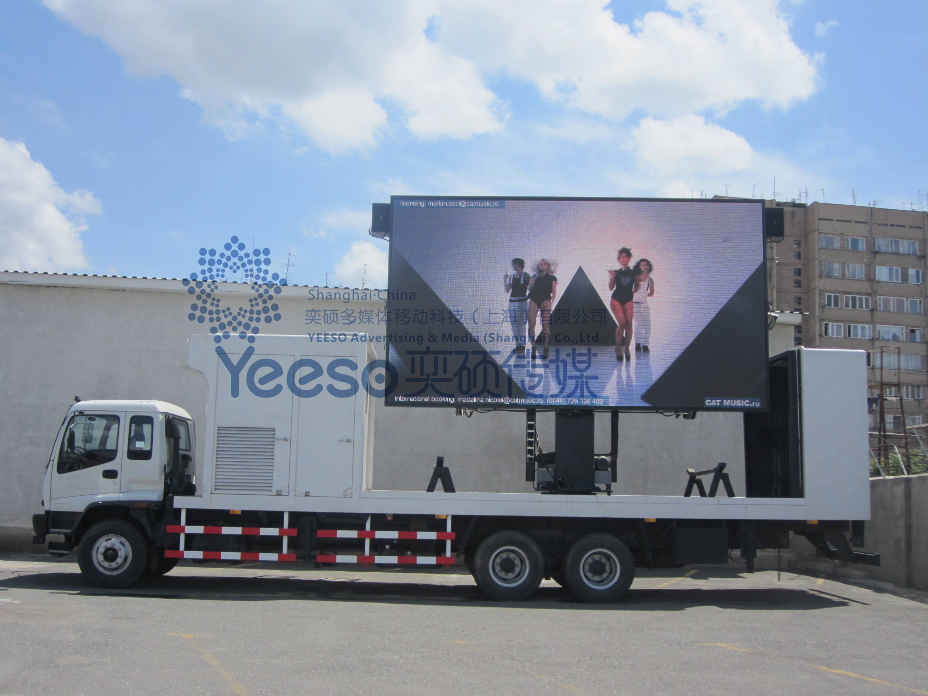 Armenia presidential election truck-Led Billboard Tv Truck
