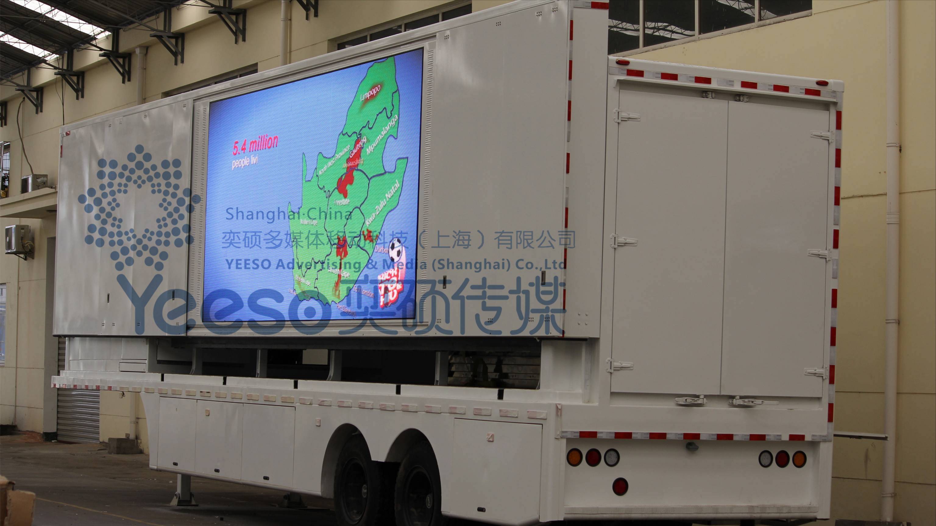 Mobile Truck LED Display