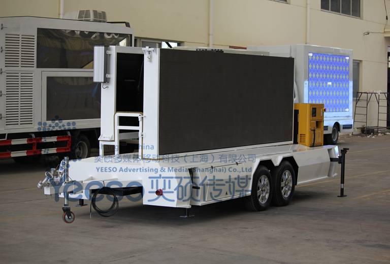 Mobile LED Advertising Trailer YES-T9N