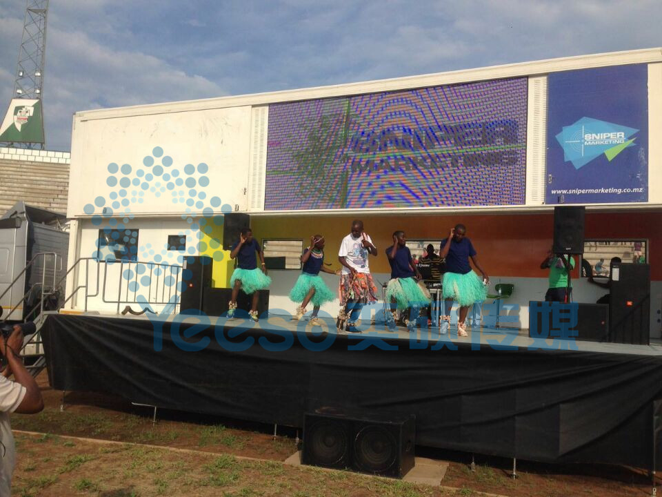LED Stage trailer in Mozambique