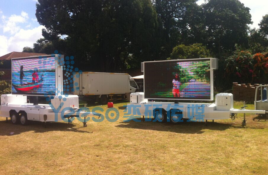 Double sides LED Display Trailer YES-T5D
